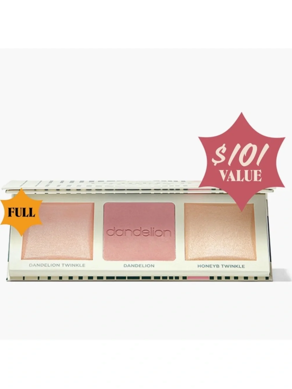 BENEFIT COSMETICS Twinkle ‘n Jingle Blush & Highlighter Palette Ltd Ed. $101 NIB